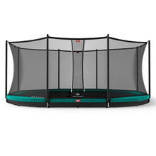 Laden Sie das Bild in den Galerie-Viewer, BERG Grand Favorit Regular Oval Trampolin 520 cm Grün