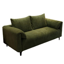 Laden Sie das Bild in den Galerie-Viewer, KIBONCY Farbiges Cord-Sofa Mit Massivholzrahmen 200cm