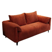 Laden Sie das Bild in den Galerie-Viewer, KIBONCY Farbiges Cord-Sofa Mit Massivholzrahmen 200cm