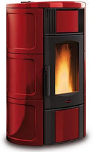 Laden Sie das Bild in den Galerie-Viewer, La Nordica iSide Idro 20,1 kW Pellet Ofen Bordeaux