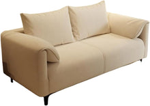 Laden Sie das Bild in den Galerie-Viewer, KIBONCY Farbiges Cord-Sofa Mit Massivholzrahmen 200cm