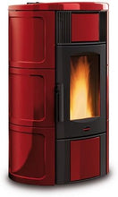 Laden Sie das Bild in den Galerie-Viewer, La Nordica iSide Idro 20,1 kW Pellet Ofen Bordeaux