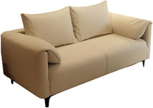 Laden Sie das Bild in den Galerie-Viewer, KIBONCY 3-Sitzer Billard Zuschauersofa 200 cm Schwarz