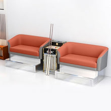Laden Sie das Bild in den Galerie-Viewer, KIBONCY Billard-Zuschauersofa-Set 2-Sitzer 300x120 cm Blau