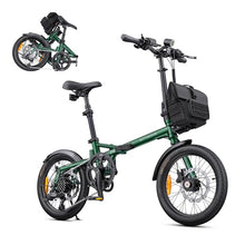 Laden Sie das Bild in den Galerie-Viewer, ENGWE Zip Faltbares E-Bike 16,9 kg 120 km Reichweite 36V 10Ah Akku 250W Motor Grün