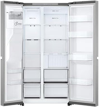 Laden Sie das Bild in den Galerie-Viewer, LG GSLC40PYPE Side-by-Side Kühlschrank 638 L Edelstahl