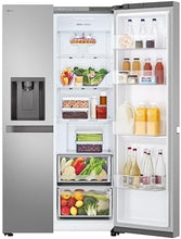 Laden Sie das Bild in den Galerie-Viewer, LG GSLC40PYPE Side-by-Side Kühlschrank 638 L Edelstahl