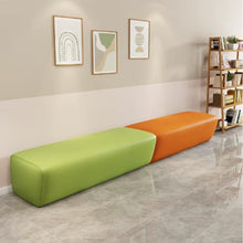 Laden Sie das Bild in den Galerie-Viewer, KIBONCY 3-Sitzer Kunstledersofa B 180 cm Hochdichter Schaumstoff