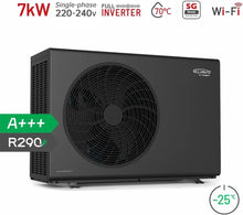 Laden Sie das Bild in den Galerie-Viewer, ALSAVO ALSAVO HEAT 07i9 Monoblock Luftwärmepumpe INVERBOOST HEAT R290 7 kW Einphasig Einzelventilator A+++