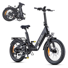 Laden Sie das Bild in den Galerie-Viewer, ENGWE L20 3.0 Boost E-Bike 48V 13,5Ah Akku 135km Drehmomentsensor Hydraulische Bremsen 20x3,0 Reifen Champagner-Gold