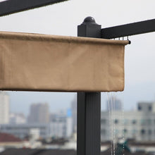 Laden Sie das Bild in den Galerie-Viewer, Ausziehbare Pergola 3x4 m Beige