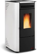 Laden Sie das Bild in den Galerie-Viewer, Extraflame Pelletofen Ketty 6,3 KW 180 M3 Weiss