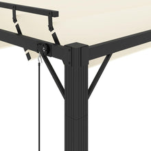 Laden Sie das Bild in den Galerie-Viewer, Kaloriko Pergola Mit Verstellbarem Lamellendach 3x4 M Creme