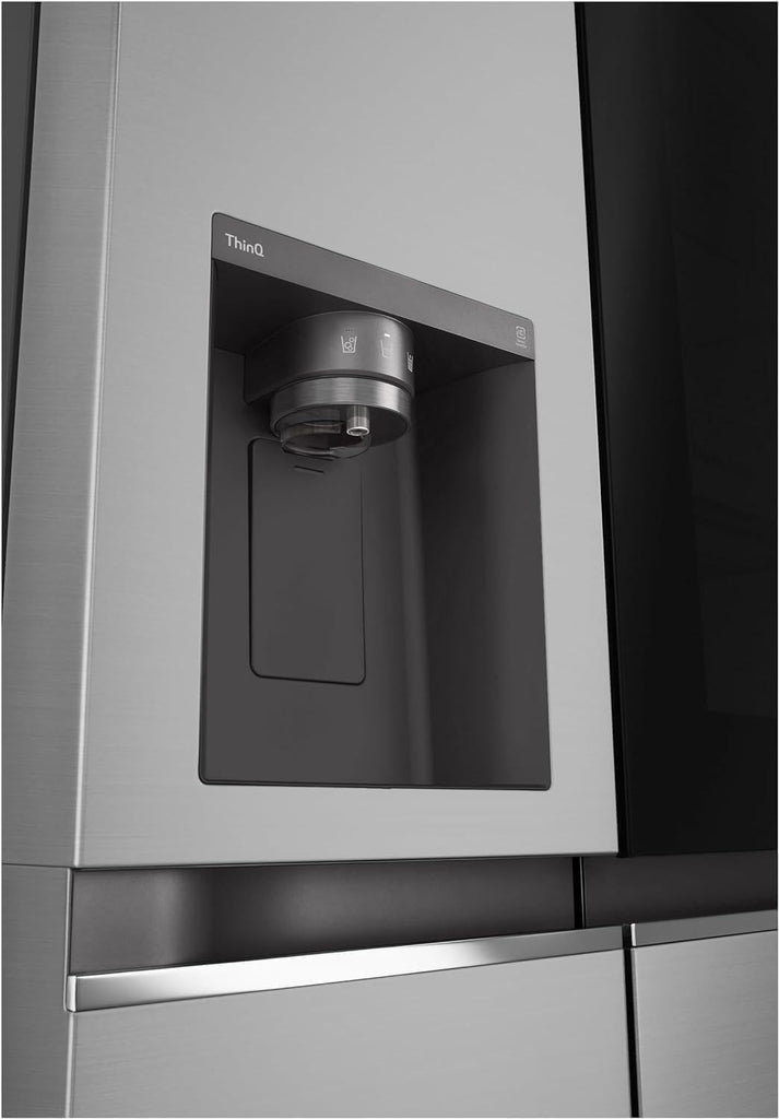 LG GSGV81PYLL Side By Side Kühlschrank 635 L InstaView Total NoFrost Edelstahl