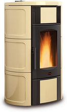 Laden Sie das Bild in den Galerie-Viewer, La Nordica iSide Idro 20,1 kW Pellet Ofen Bordeaux