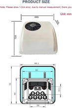 Laden Sie das Bild in den Galerie-Viewer, Elektrische Wohnmobil-Wärmepumpe 12 V 24 V 2300 W Weiß
