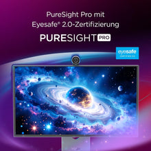 Laden Sie das Bild in den Galerie-Viewer, Lenovo Yoga Pro 27UD-10 26.5 Zoll QD-OLED 4K Monitor 120Hz 0.03ms HDMI 2.1 USB-C Schwarz