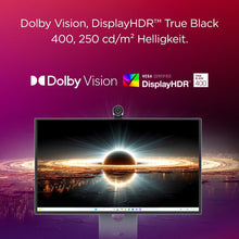 Laden Sie das Bild in den Galerie-Viewer, Lenovo Yoga Pro 27UD-10 26.5 Zoll QD-OLED 4K Monitor 120Hz 0.03ms HDMI 2.1 USB-C Schwarz