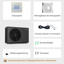Laden Sie das Bild in den Galerie-Viewer, ALSAVO ALSAVO HEAT 07i9 Monoblock Luftwärmepumpe INVERBOOST HEAT R290 7 kW Einphasig Einzelventilator A+++