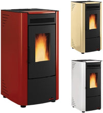 Laden Sie das Bild in den Galerie-Viewer, Extraflame Ketty Pellet Ofen 7,3 kW Bordeaux
