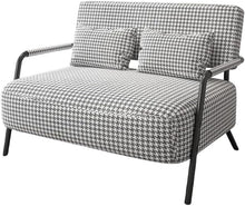 Laden Sie das Bild in den Galerie-Viewer, KIBONCY 2-Sitzer Loveseat-Sofa 155 cm Leinenstoff