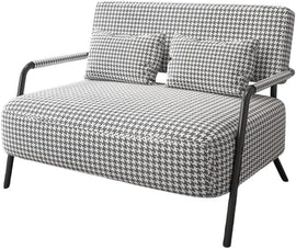KIBONCY 2-Sitzer Loveseat-Sofa 155 cm Leinenstoff