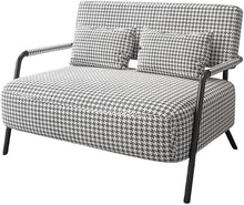 Laden Sie das Bild in den Galerie-Viewer, KIBONCY 2-Sitzer Loveseat-Sofa 155 cm Leinenstoff
