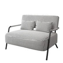 Laden Sie das Bild in den Galerie-Viewer, KIBONCY 2-Sitzer Loveseat-Sofa 155 cm Leinenstoff