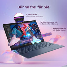 Laden Sie das Bild in den Galerie-Viewer, Lenovo Yoga Slim 7X 14" WUXGA OLED Laptop Snapdragon X2 Plus 16 GB RAM 1 TB SSD Cosmic Blau