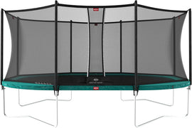 BERG Grand Favorit Regular Oval Trampolin 520 cm Grün