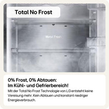 Laden Sie das Bild in den Galerie-Viewer, LG GSGV81PYLL Side By Side Kühlschrank 635 L InstaView Total NoFrost Edelstahl