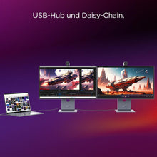 Laden Sie das Bild in den Galerie-Viewer, Lenovo Yoga Pro 27UD-10 26.5 Zoll QD-OLED 4K Monitor 120Hz 0.03ms HDMI 2.1 USB-C Schwarz