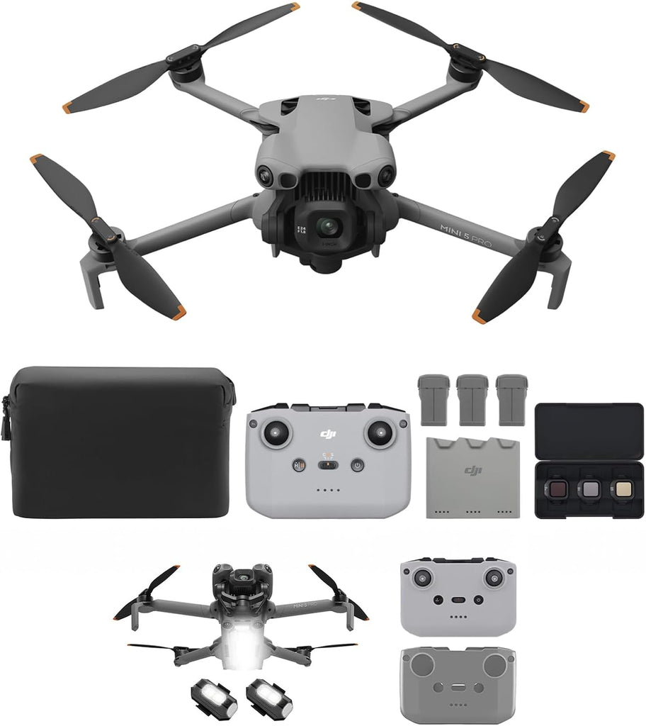 DJI Mini 5 Pro Fly More Combo RC-N3 4K Drohne Schwarz