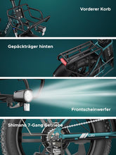 Laden Sie das Bild in den Galerie-Viewer, ENGWE L20 Boost E-Bike 48V 13Ah 250W 25km/h Schwarz