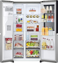 Laden Sie das Bild in den Galerie-Viewer, LG GSGV81PYLL Side By Side Kühlschrank 635 L InstaView Total NoFrost Edelstahl