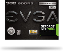 Laden Sie das Bild in den Galerie-Viewer, EVGA GeForce GTX 780 Ti Superclocked 3 GB DDR5 PCI-E Grafikkarte Mit ACX Kühler