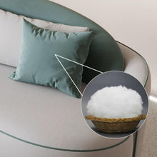 Laden Sie das Bild in den Galerie-Viewer, KIBONCY Gebogenes Luxus-Loungesofa 2m Set Leder