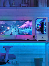 Laden Sie das Bild in den Galerie-Viewer, Evounic VS3W-E5-X99-2080TI Weisser ARGB Gaming PC Xeon E5 3.2 GHz RTX 2080 Ti 11 GB 32 GB RAM 512 GB SSD + 1 TB HDD