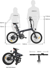 Laden Sie das Bild in den Galerie-Viewer, A Dece Oasis Air 20 Pro E-Bike 20 Zoll 250 W Grau