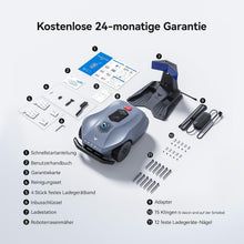 Laden Sie das Bild in den Galerie-Viewer, HOOKII Neomow X SE Mähroboter Ohne Begrenzungskabel 3000㎡ Grau