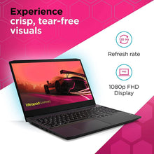 Laden Sie das Bild in den Galerie-Viewer, Lenovo IdeaPad Gaming 3 15.6" 120Hz Laptop AMD Ryzen 5-5600H 8GB RAM 512GB SSD RTX 3050 Ti 4GB GDDR6 Shadow Black