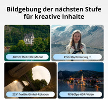 Laden Sie das Bild in den Galerie-Viewer, DJI Mini 5 Pro Fly More Combo Mit RC 2 Und 1 Jahr Care Bundle Grau