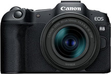Laden Sie das Bild in den Galerie-Viewer, Canon EOS R8 + RF 24-50mm F4.5-6.3 IS STM Systemkamera 24,2 MP Schwarz