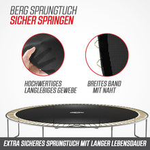 Laden Sie das Bild in den Galerie-Viewer, BERG Grand Favorit Regular Oval Trampolin 520 cm Grün