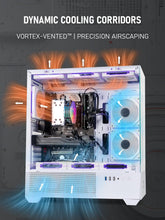 Laden Sie das Bild in den Galerie-Viewer, Evounic VS3W-E5-X99-2080TI Weisser ARGB Gaming PC Xeon E5 3.2 GHz RTX 2080 Ti 11 GB 32 GB RAM 512 GB SSD + 1 TB HDD