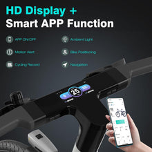 Laden Sie das Bild in den Galerie-Viewer, HITWAY EBIKE-X Pedelec 250W 345,6Wh Akku 70km Reichweite Schwarz