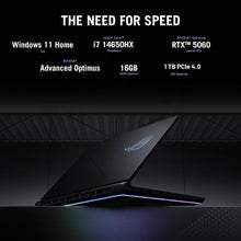 Laden Sie das Bild in den Galerie-Viewer, ASUS ROG Strix G16 2025 Gaming Laptop 16 Zoll FHD+ 165Hz Intel Core i7 14650HX RTX 5060 16GB DDR5 1TB SSD Wi-Fi 7 Windows 11