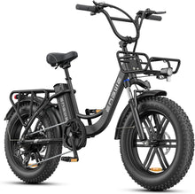 Laden Sie das Bild in den Galerie-Viewer, ENGWE L20 Boost E-Bike 48V 13Ah 250W 25km/h Schwarz