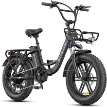 Laden Sie das Bild in den Galerie-Viewer, ENGWE L20 Boost E-Bike 48V 13Ah 250W 25km/h Schwarz