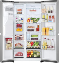 Laden Sie das Bild in den Galerie-Viewer, LG GSJC41PYPE Side by Side Kühlschrank 641 L Door-in-Door Eiswürfelbereiter